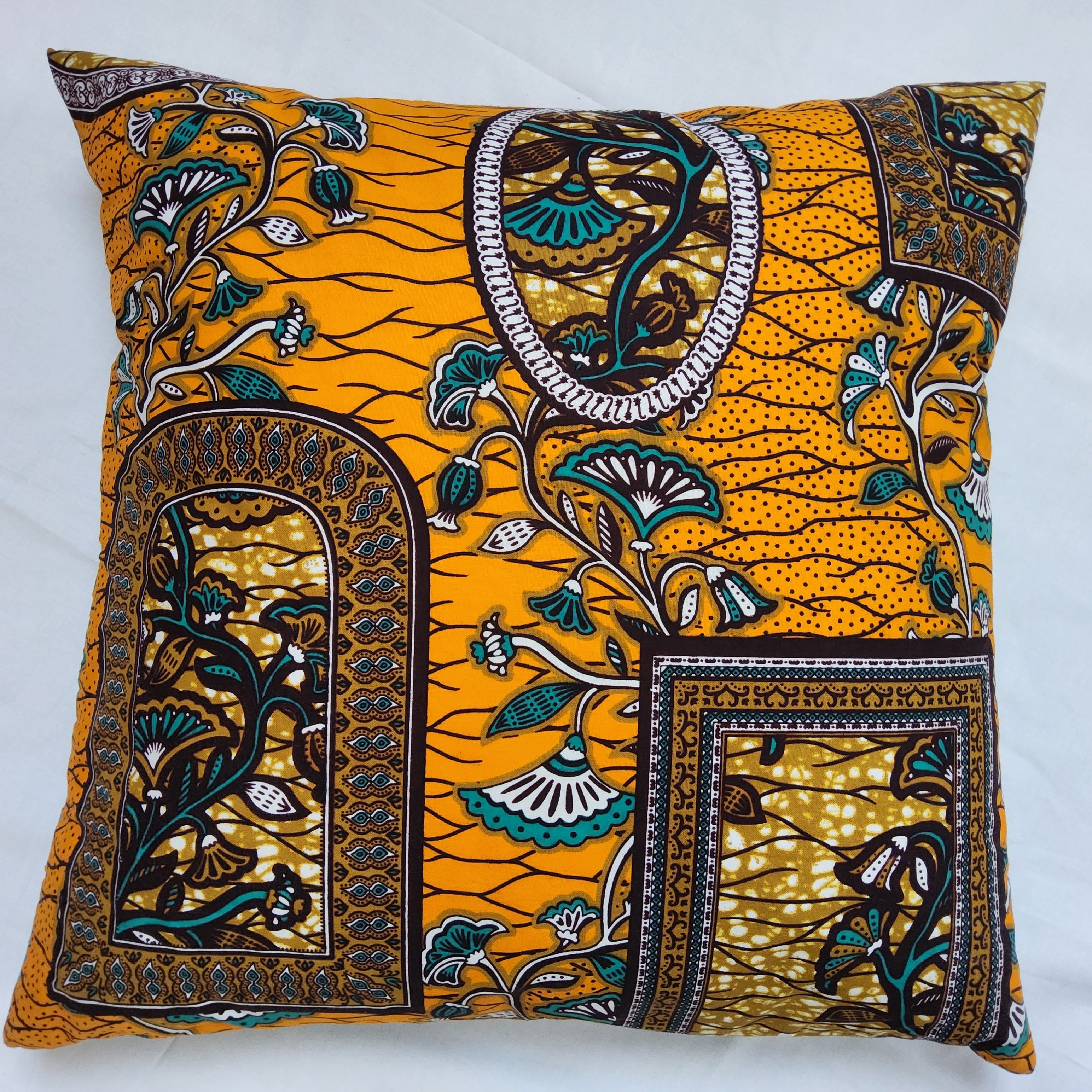 AFROBRIT FUSION 50 X 50CM SQUARE CUSHION